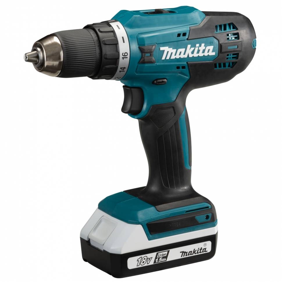 Ударная дрель-шуруповерт Makita HP488DWE 18V