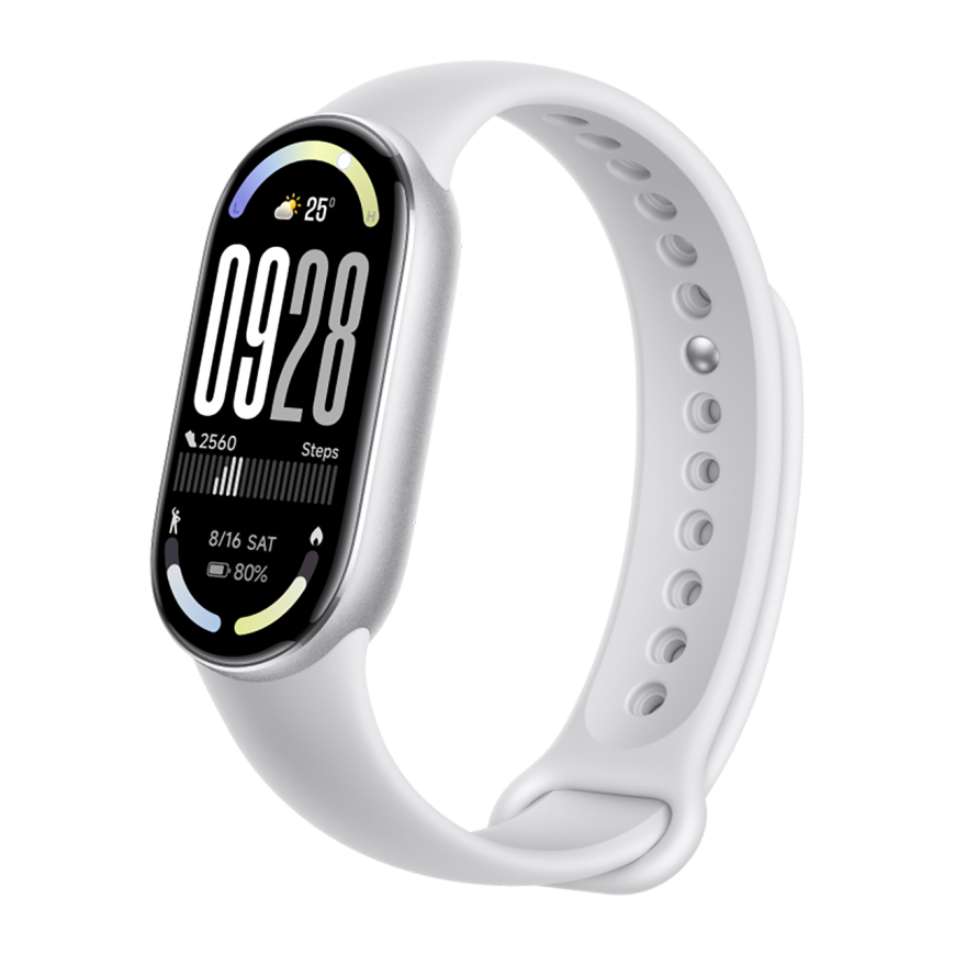 Фитнес-браслет Xiaomi Mi Smart Band 10 EU, серебристый
