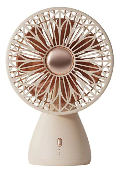 Настольный вентилятор Xiaomi Sothing Bridal Bouquet Desktop Fan, бежевый