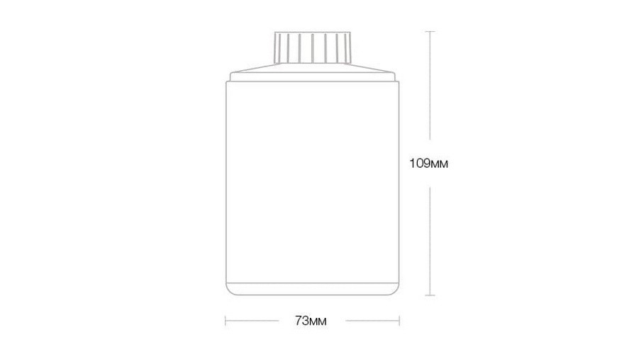 Сменный блок 320мл (3шт) для Xiaomi Mijia Automatic Foam Soap Dispenser, белый