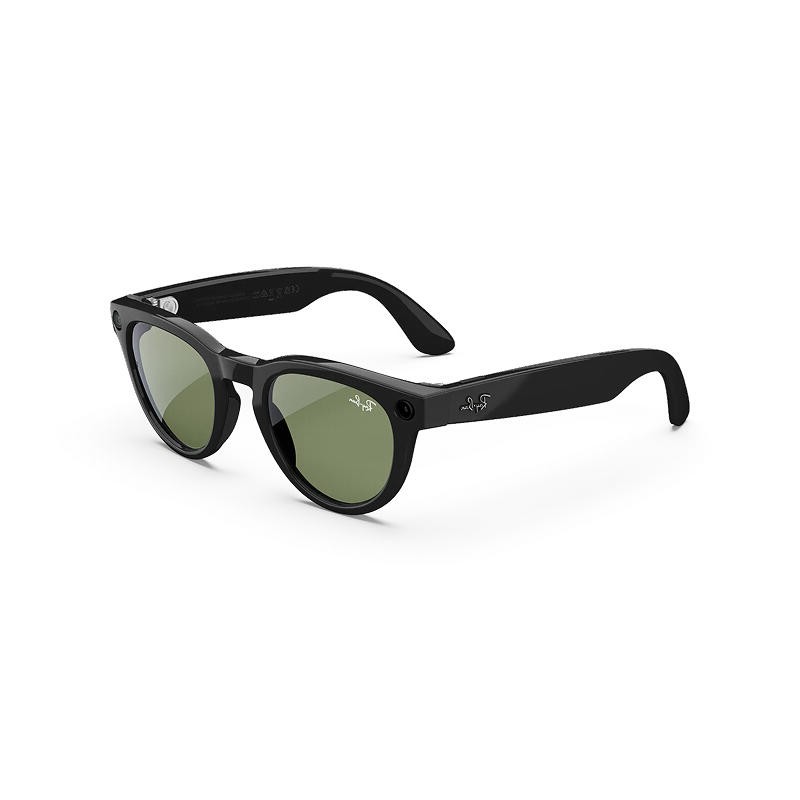 Смарт-очки Ray-Ban Headliner (Gen 2) Shiny Black G15 Green M