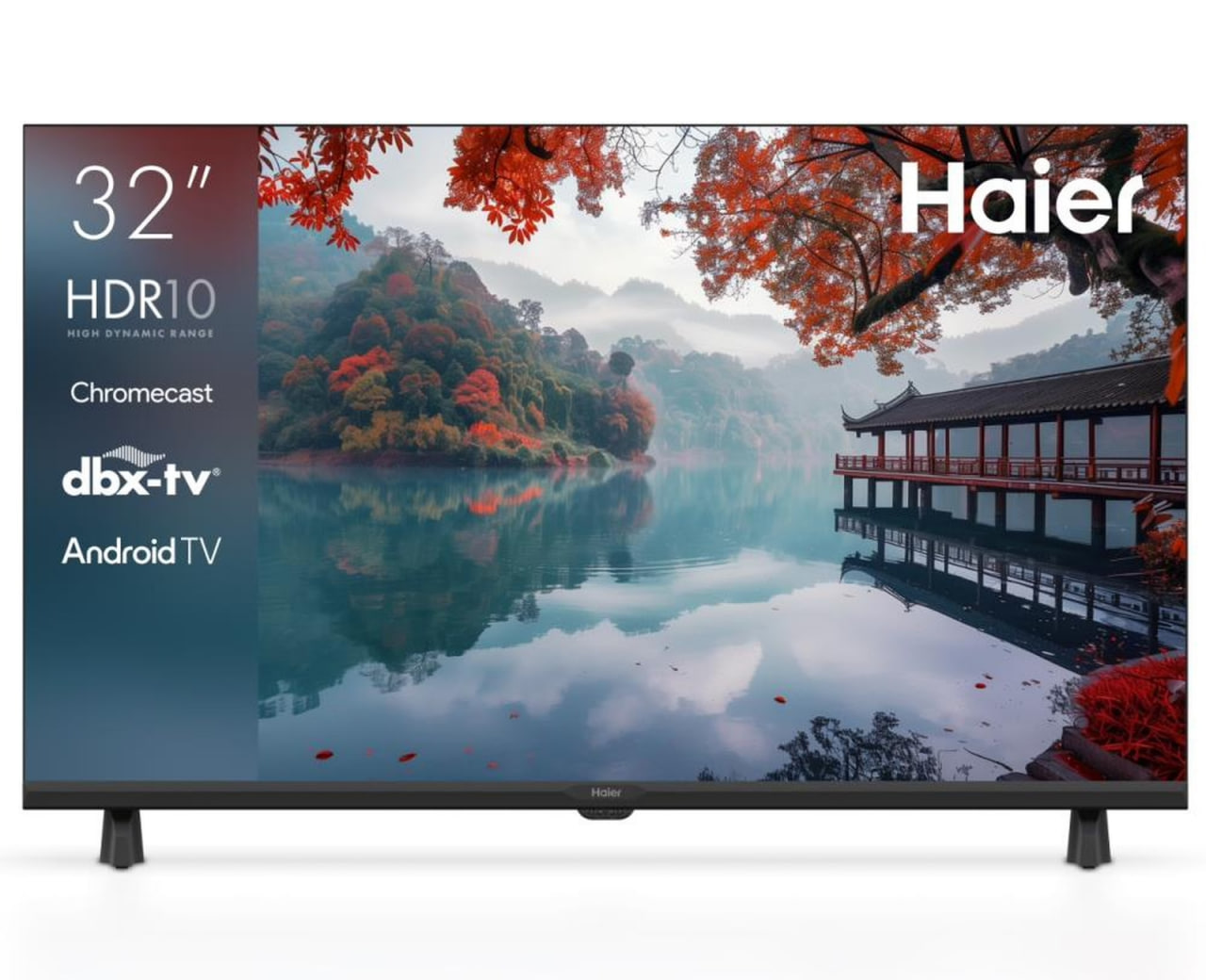 Телевизор 32" Haier LED H1 60Hz, черный