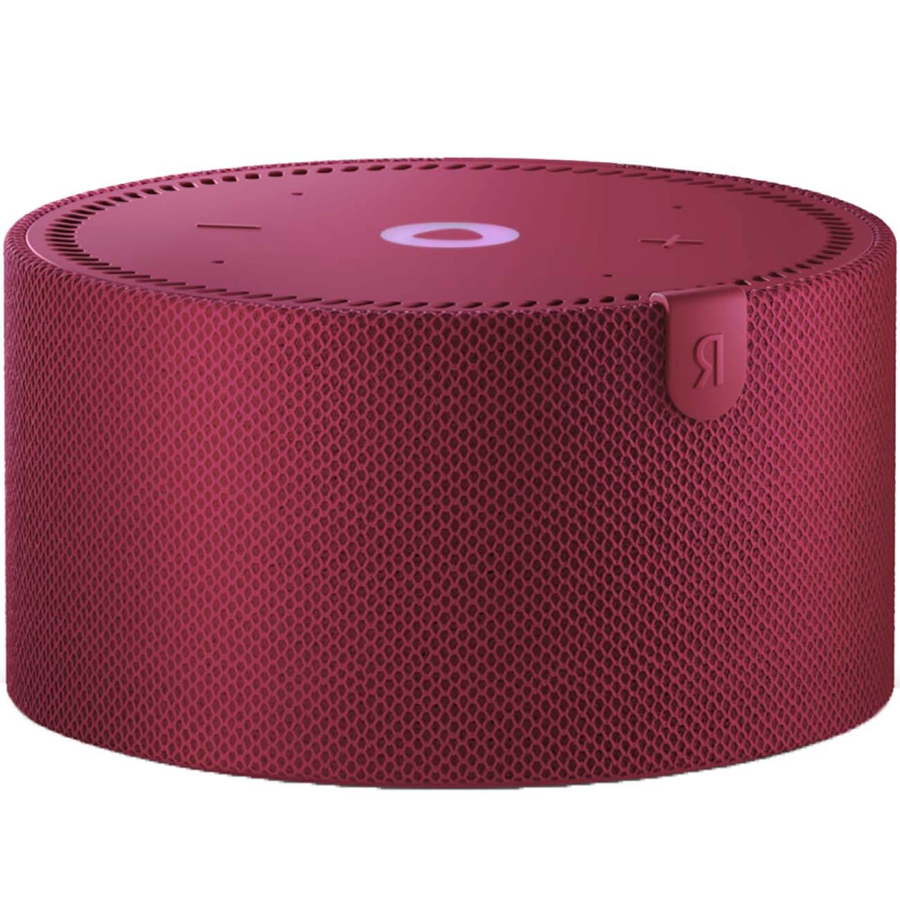 Умная колонка Яндекс.Станция Мини (без часов), красный