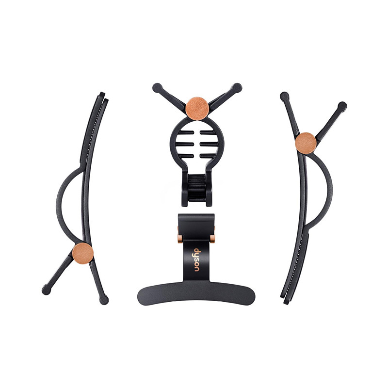 Набор заколок для волос Dyson, черный/медь