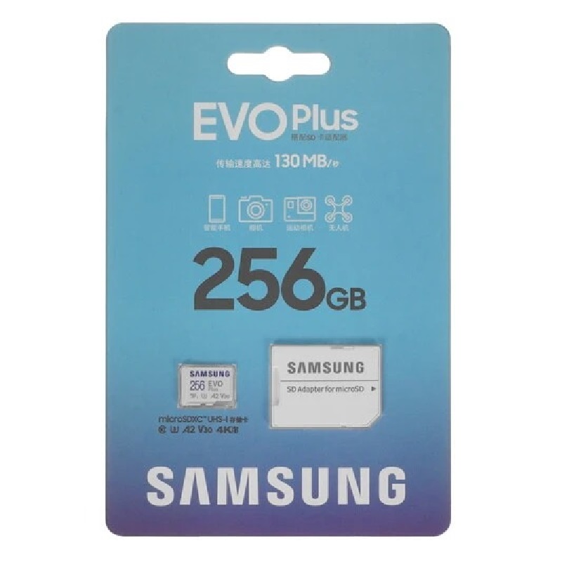 Карта памяти MicroSD Samsung 256GB Evo Plus KR
