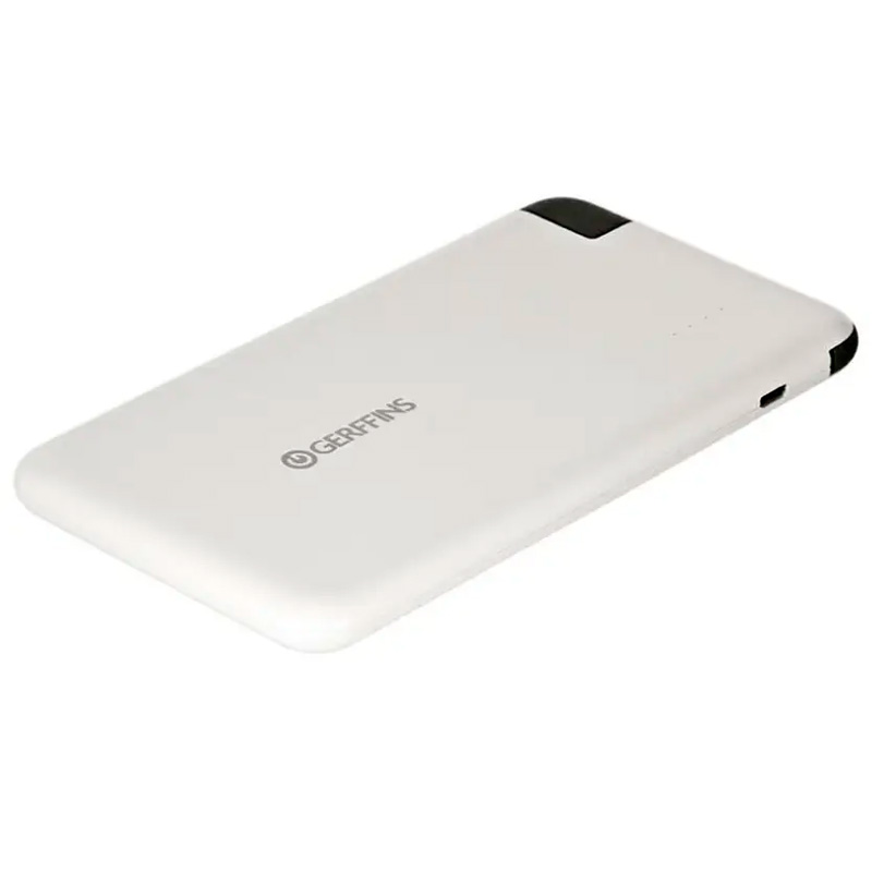Аккумулятор внешний Gerffins 4000mAh, белый