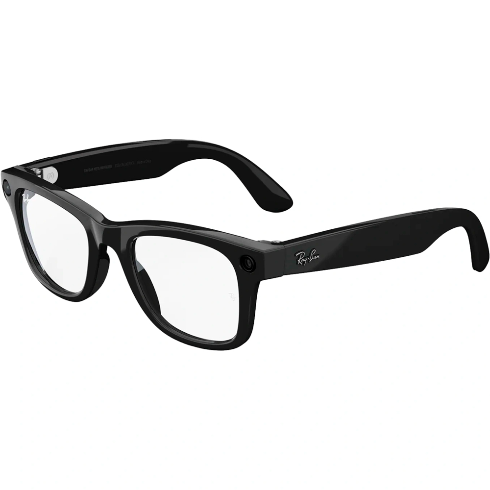 Смарт-очки RayBan Wayfarer Shiny Black Clear