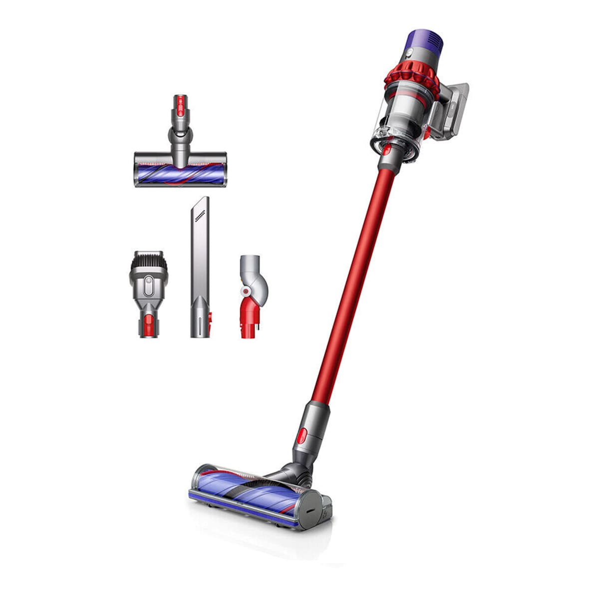 Беспроводной пылесос Dyson Cyclone V10 Absolute, серый/оранжевый