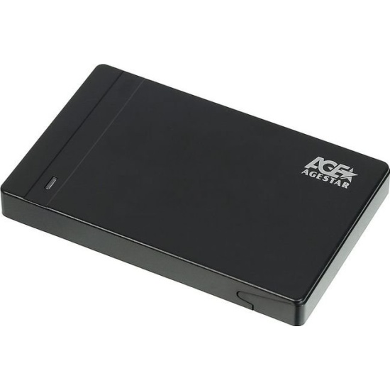 Внешний корпус для HDD/SSD AgeStar 3UB2P3, черный