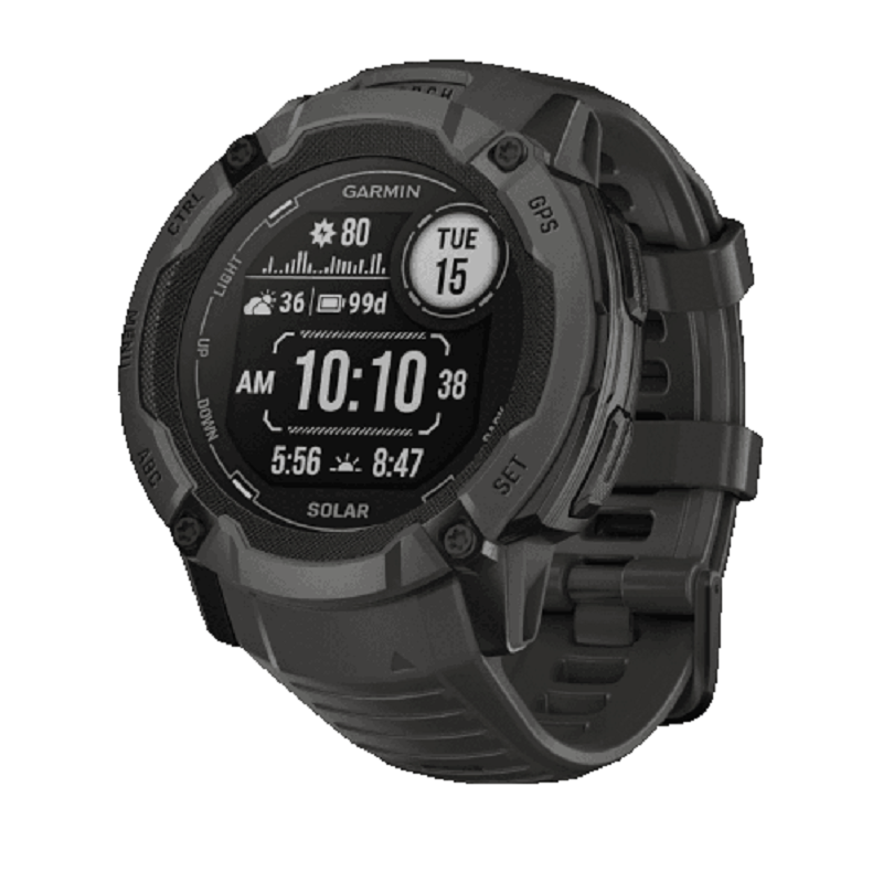 Умные часы Garmin Instinct 2X Solar, Black