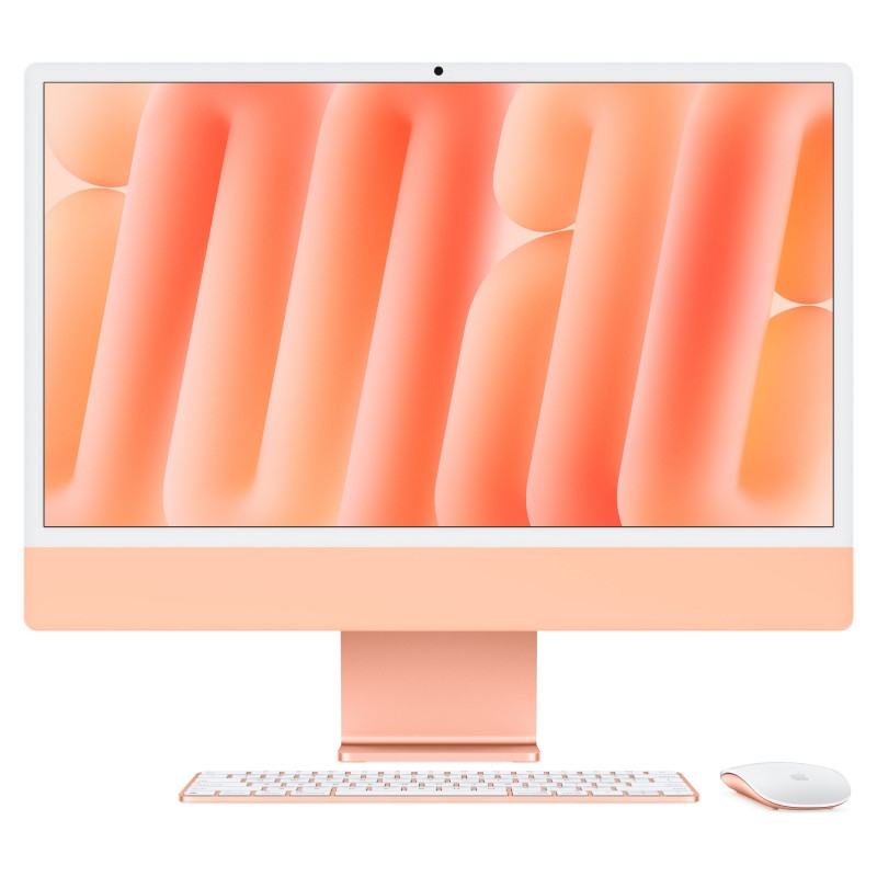 Моноблок Apple iMac 24" 2024 M4 24GB/512GB 10CPU/10GPU MD2W4, Orange
