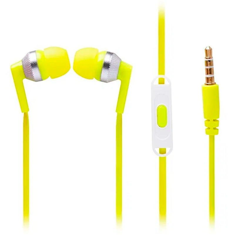 Проводные наушники Elmcoe EV-108, Green