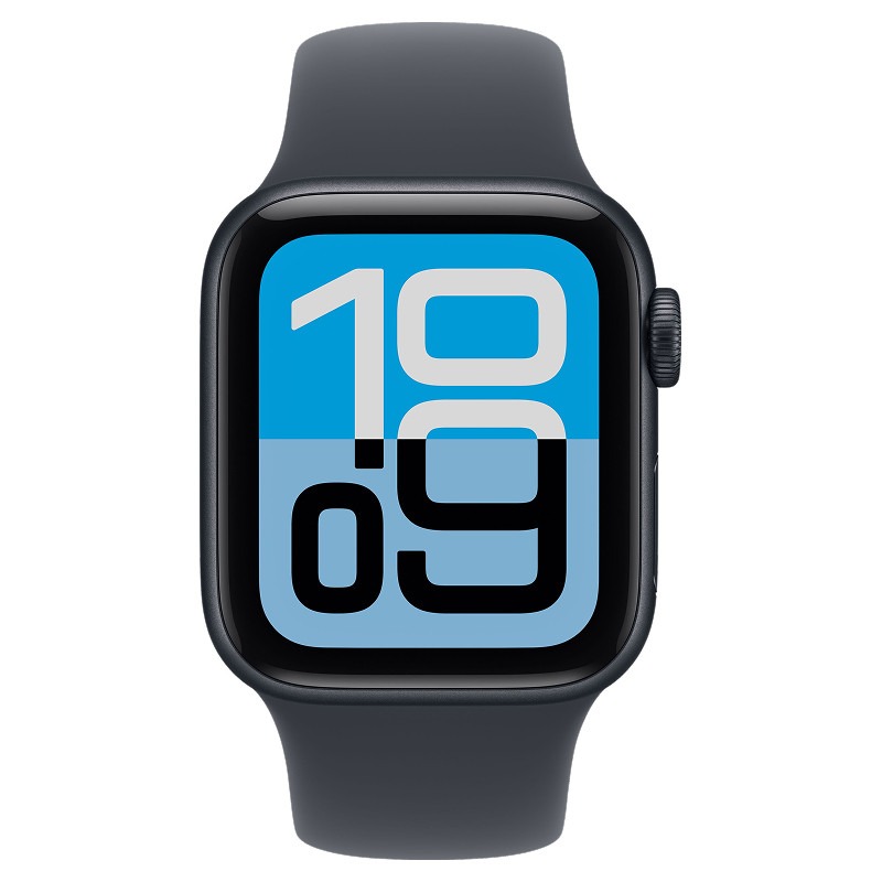 Apple Watch SE 3 2025 40mm Midnight Aluminum Case Midnight Sport Band M/L