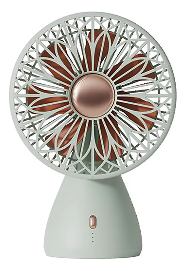 Настольный вентилятор Xiaomi Sothing Bridal Bouquet Desktop Fan, зеленый