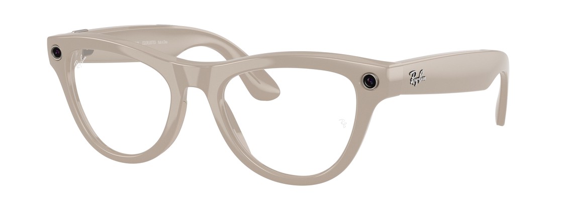 Смарт-очки Ray-Ban Skyler (Gen 2) Shiny Peach Transitions Brown M