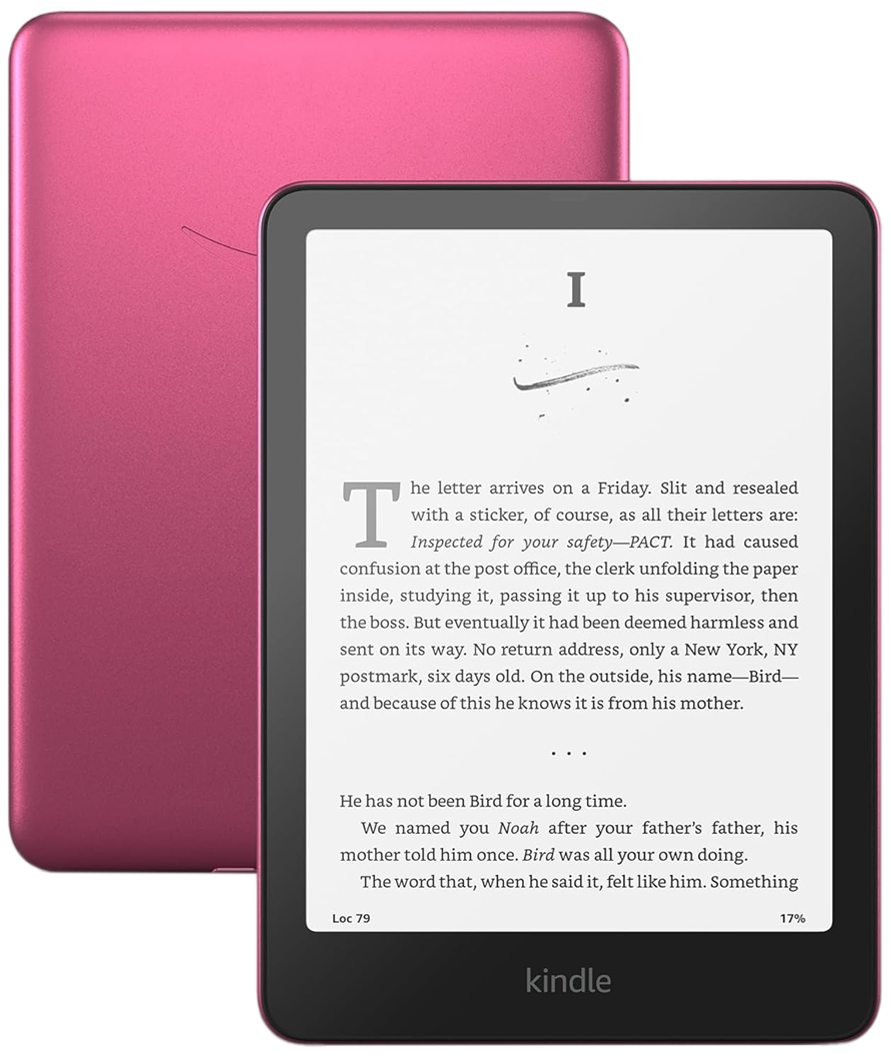 Электронная книга 7" Amazon Kindle Paperwhite Signature Edition Gen 12 | 32GB 2024, Metallic Berry