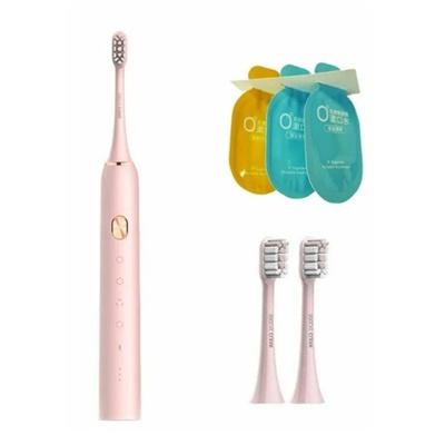 Электрическая зубная щетка Xiaomi Soocas X3U Electric Sonic Toothbrush (подарочная, ополаск),розовый