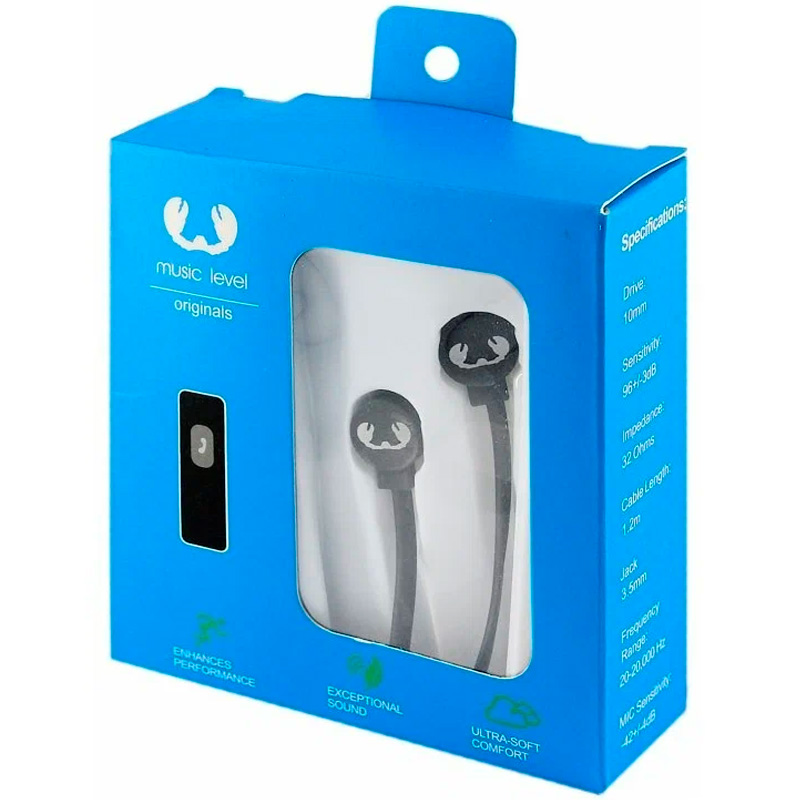 Проводные наушники Misic Level ML-100, черный