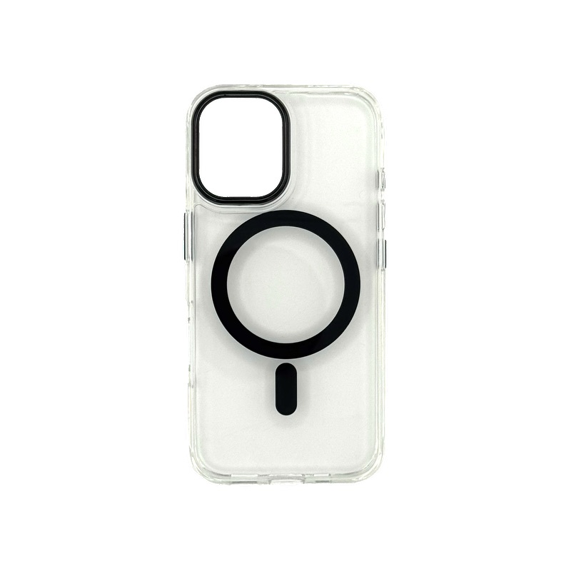 Чехол для iPhone 16 AceCase Crystal Shield, Black