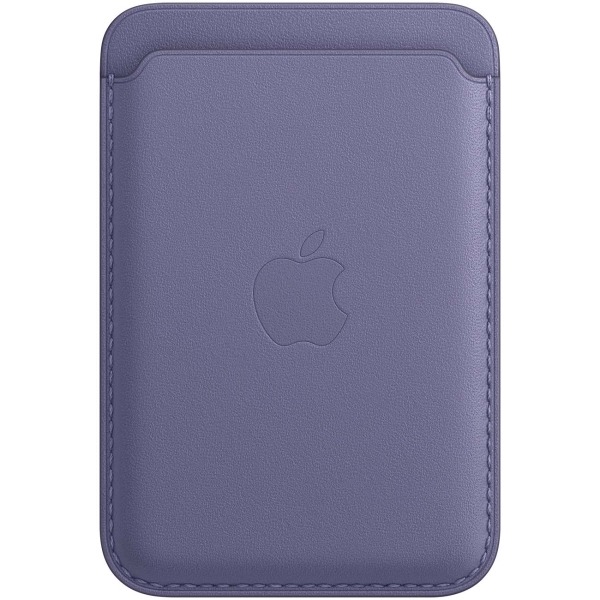 Кардхолдер для Apple iPhone Leather Wallet MagSafe (Анимация), Wisteria