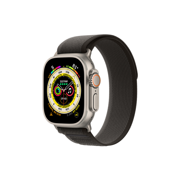Ремешок для Apple Watch WIWU 42/44/45/49mm Trail Loop, черный