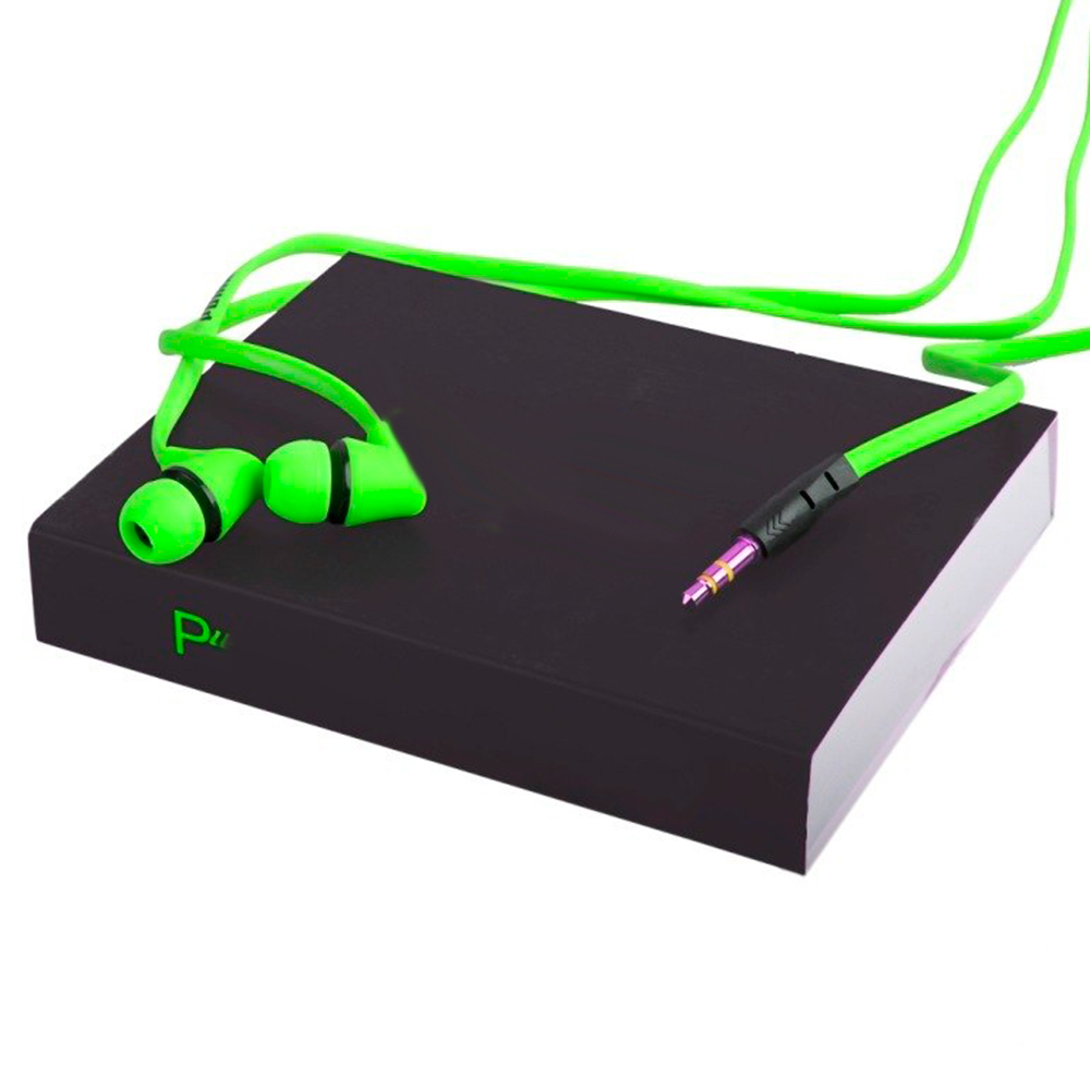 Проводные наушники RepPu Pu-02 Original Design, зеленый