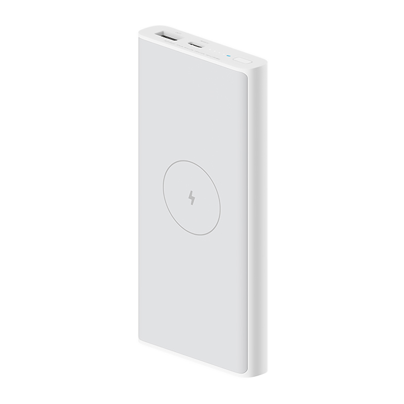 Аккумулятор внешний беспроводной Xiaomi Wireless Power Bank Youth Edition, 10000 mAh, белый